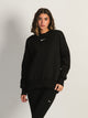 NIKE NIKE OVERSIZED CREWNECK SWEATSHIRT - Boathouse