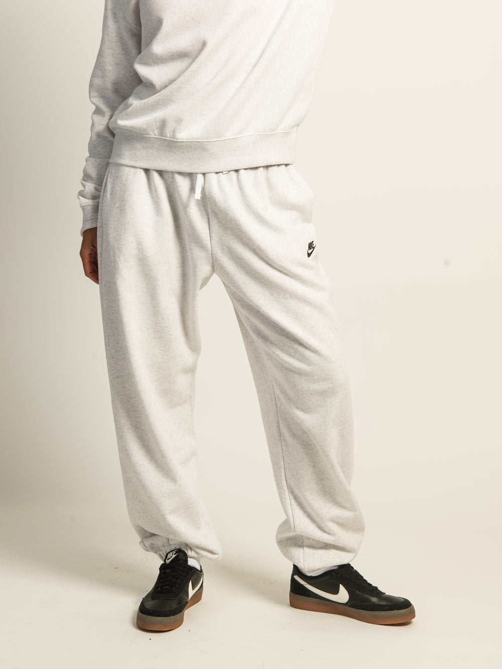 NIKE CLUB MIDRISE OVERSIZED SWEATPANTS