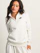 NIKE NIKE SPORTSWEAR CLUB FLEECE QUARTER ZIP - BIRCH - Boathouse