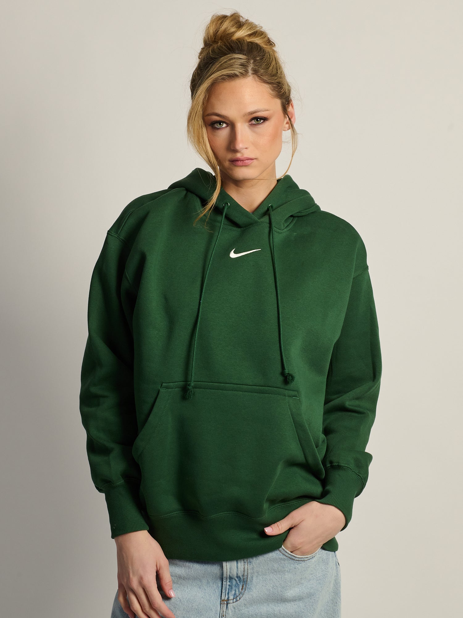 NIKE SPORTSWEAR PHOENIX FLEECE OVERSIZED PULL OVER HOODIE