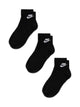 NIKE NIKE EVERY DAY ESSENTIALS ANKLE SOCKS 3 PACK - Boathouse