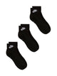 NIKE NIKE EVERY DAY ESSENTIALS ANKLE SOCKS 3 PACK - Boathouse