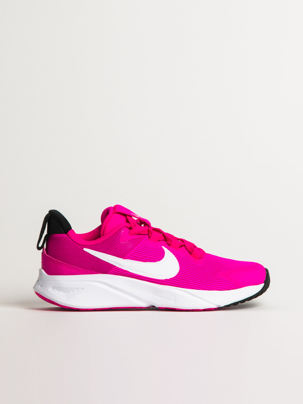 KIDS NIKE STAR RUNNER SHOES FIERCE PINK/BLACK/WHITE
