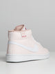 NIKE WOMENS NIKE COURT ROYALE 2 MID MET - CLEARANCE - Boathouse