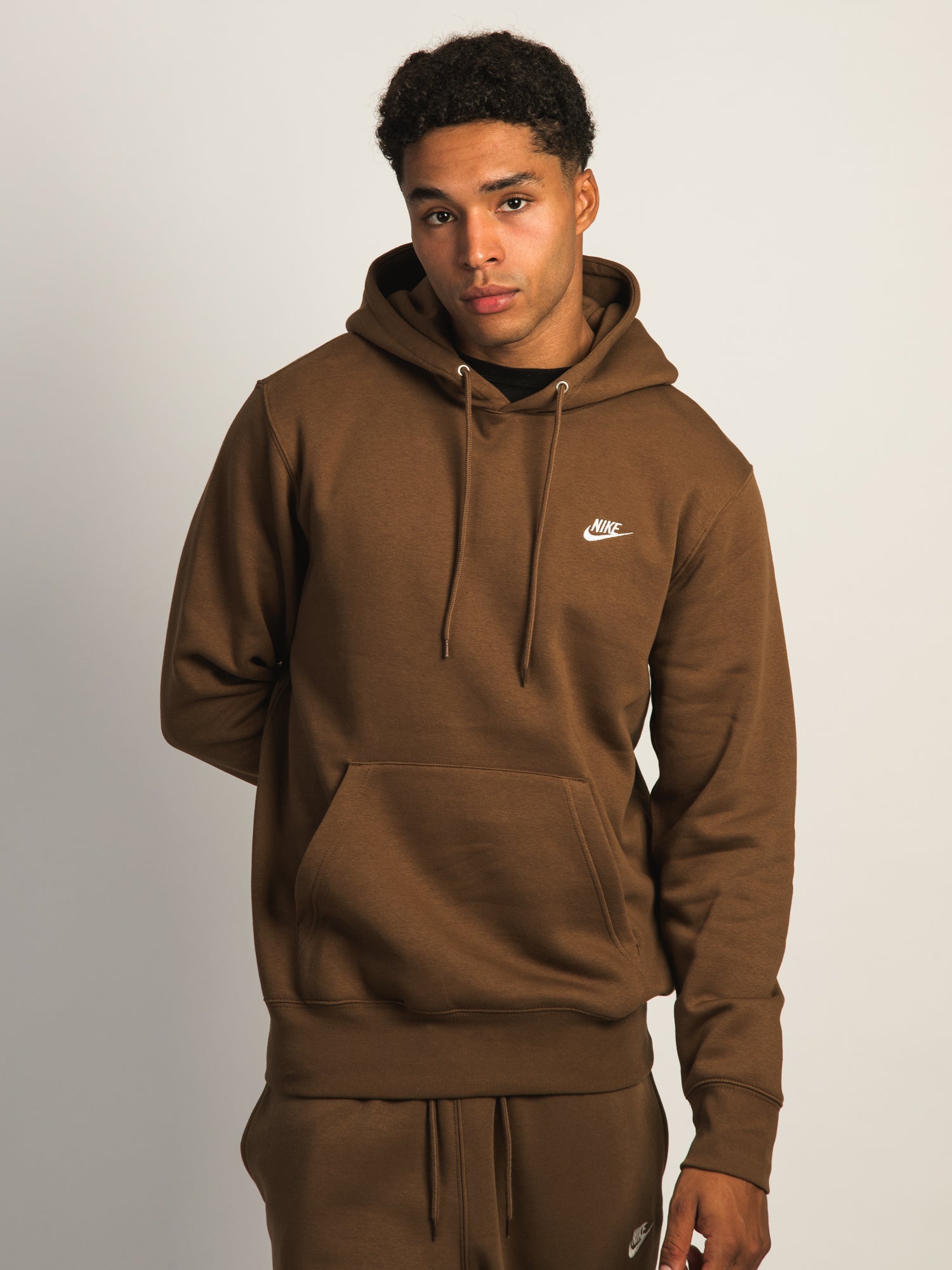 tawny nike hoodie