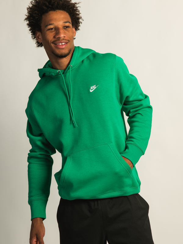 NIKE SPORTSWEAR CLUB PULLOVER HOODIE - GREEN