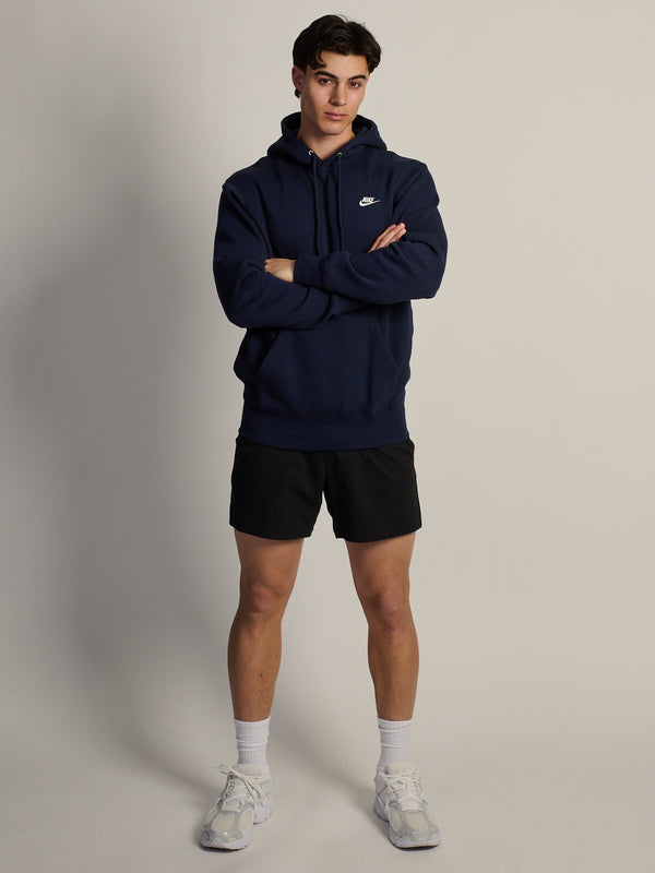 NIKE SPORTSWEAR CLUB PULLOVER HOODIE - OBSIDIAN