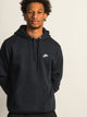 NIKE NIKE SPORTSWEAR CLUB PULLOVER HOODIE - OBSIDIAN - Boathouse