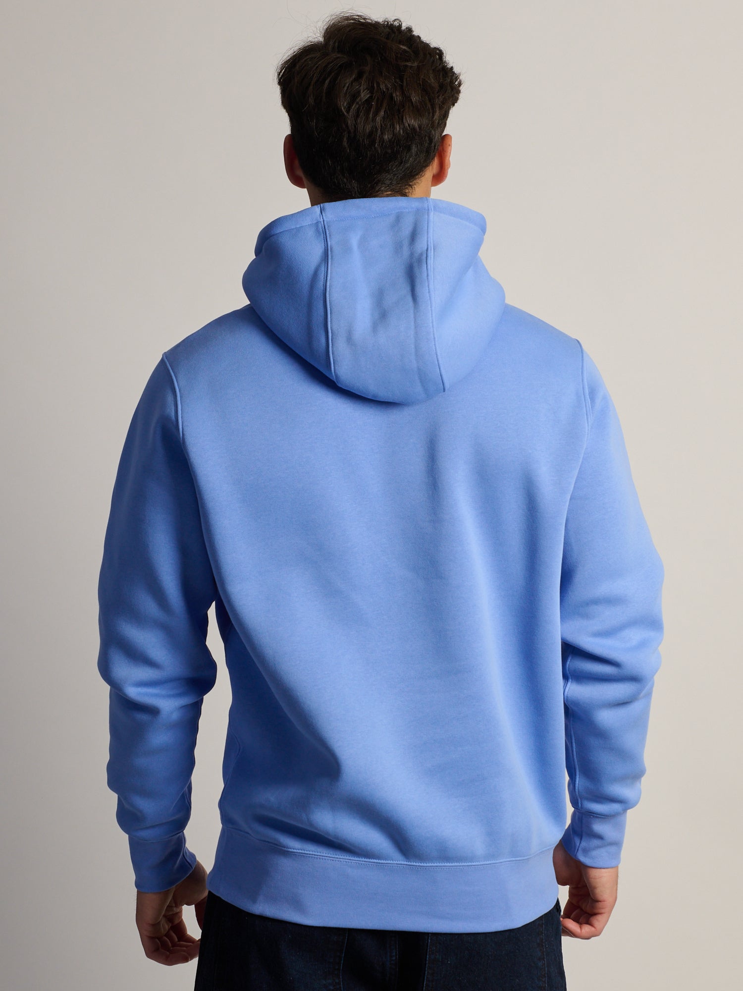 NIKE SPORTSWEAR CLUB PULL OVER HODDIE - ROYAL PULSE