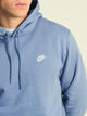NIKE SPORTSWEAR CLUB PULLOVER HOODIE - INDIGO
