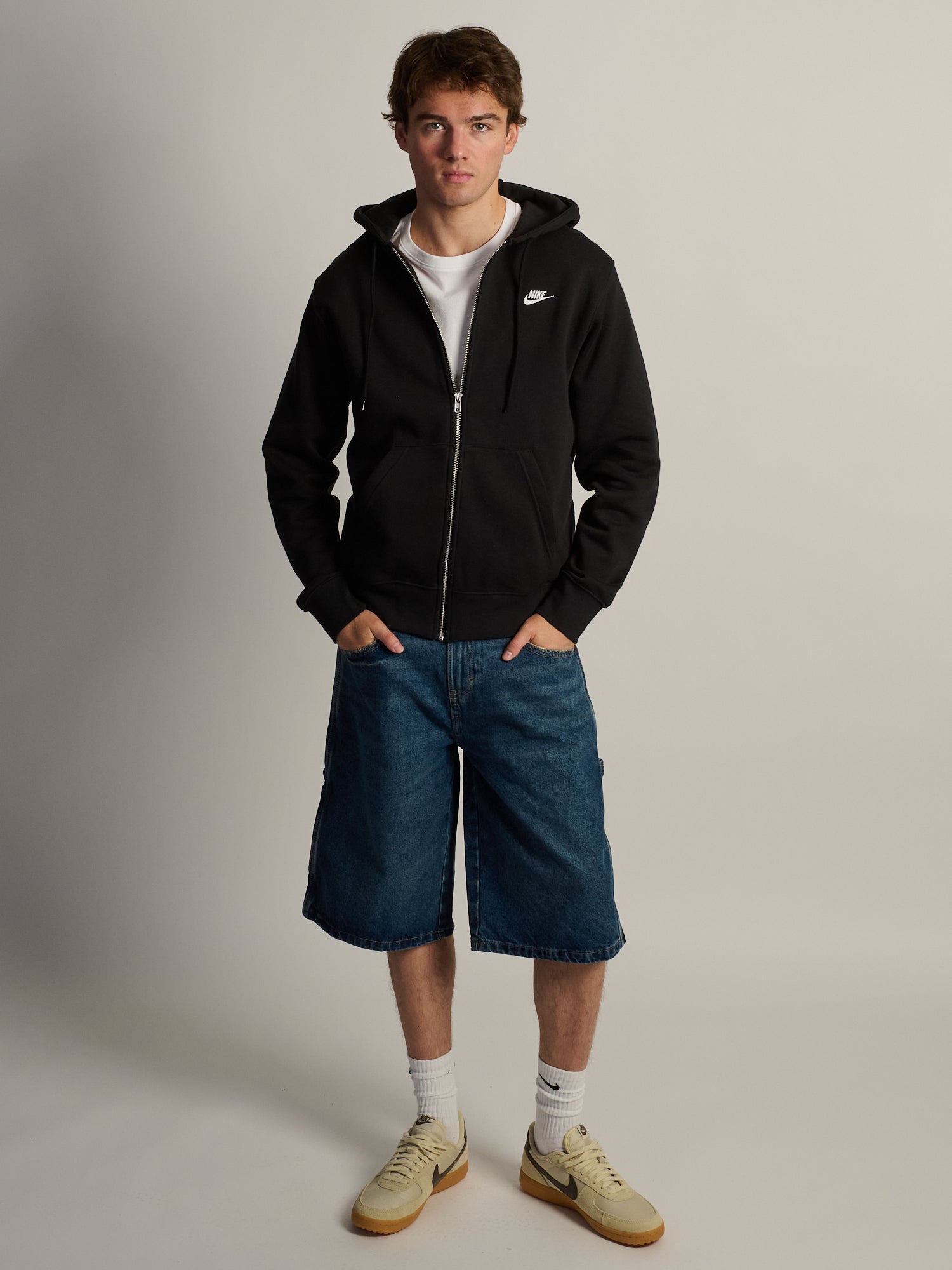 NIKE SPORTSWEAR CLUB FULL ZIP HOODIE
