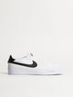 NIKE MENS NIKE COURT SHOT SNEAKER - WHITE/BLACK - Boathouse