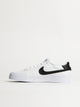 NIKE MENS NIKE COURT SHOT SNEAKER - WHITE/BLACK - Boathouse