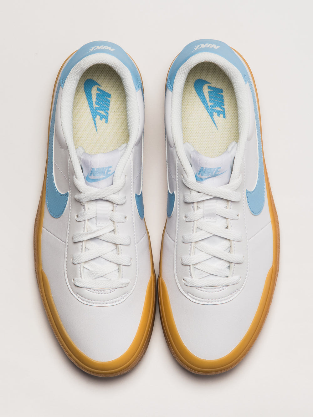 MENS NIKE COURT SHOT SNEAKERS - BLUE/WHITE