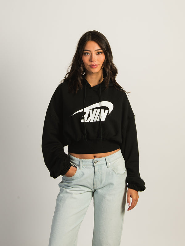 NIKE SPORTSWEAR CROP FLEECE HOODIE