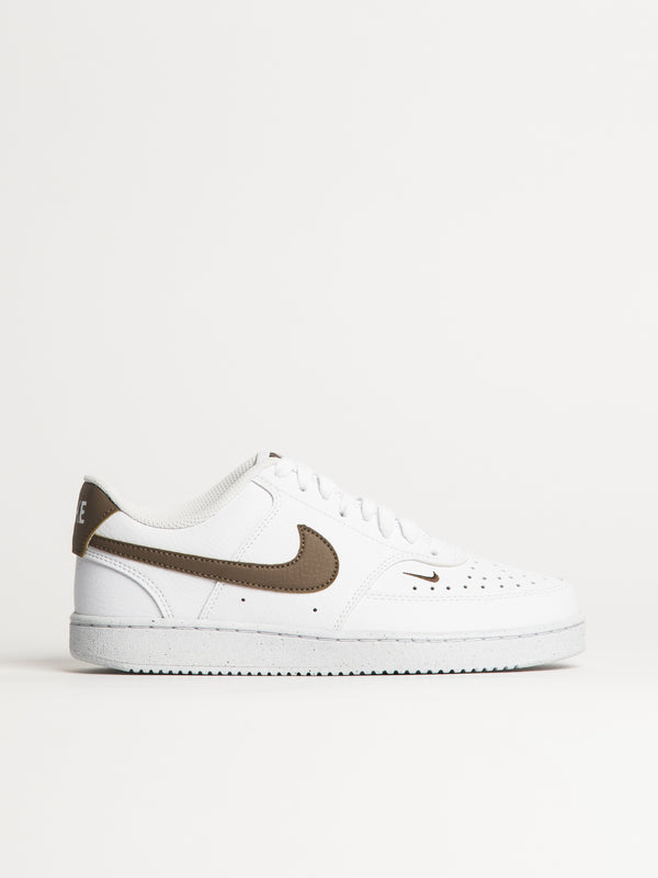 WOMENS NIKE COURT VISION LOW NEXT NATURE SNEAKER - WHITE