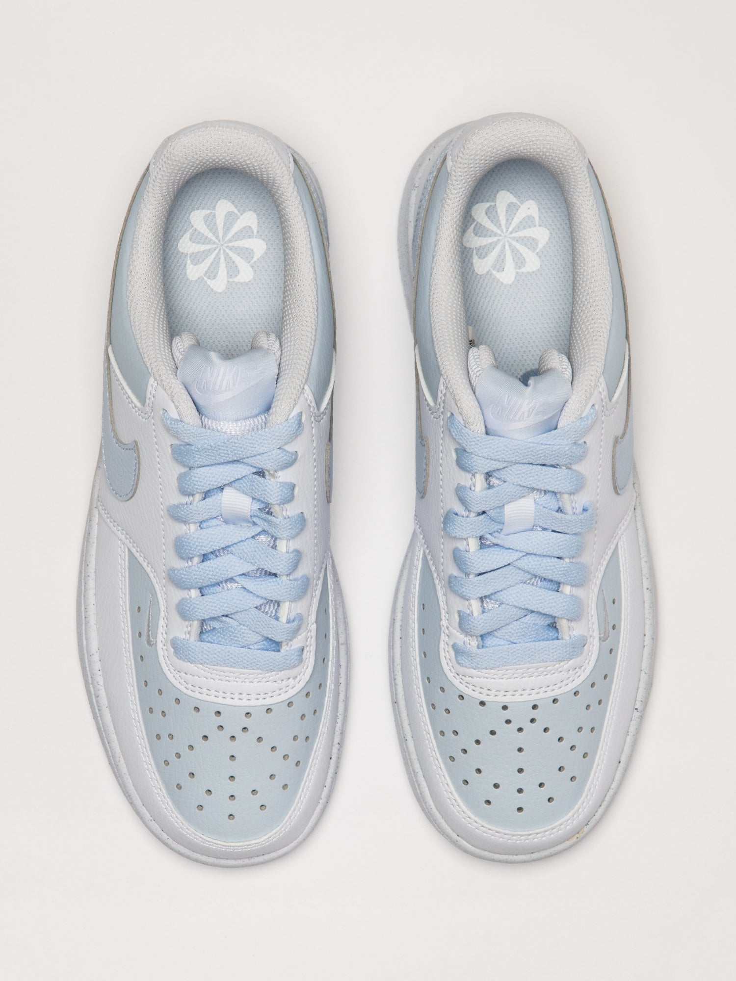 NIKE COURT VISION LOW NXT NATURE SNEAKER - WHITE/BLUE