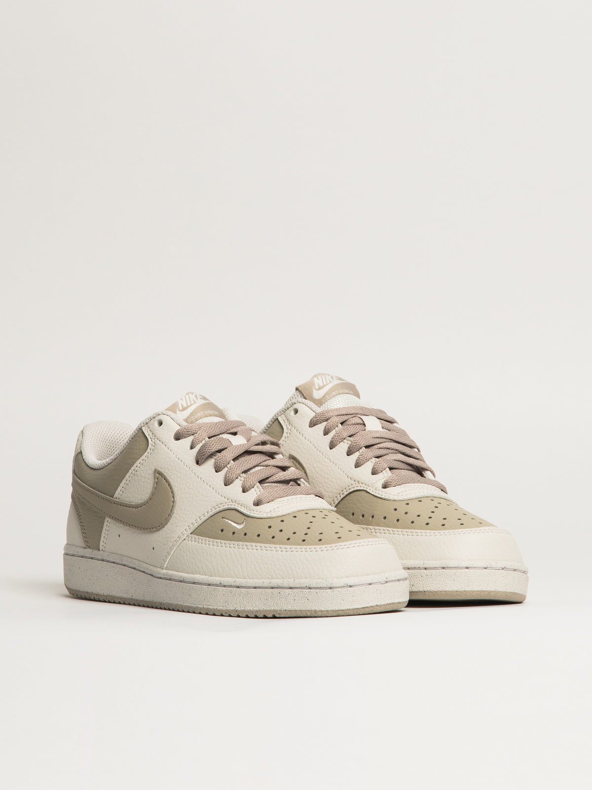 WOMENS NIKE COURT VISION LOW NXT NATURE SNEAKER - CREAM