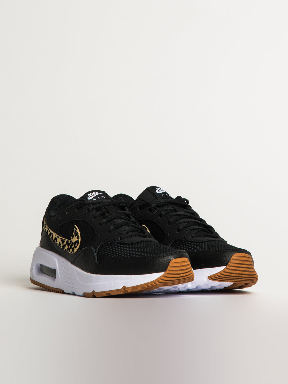 WOMENS NIKE AIR MAX SC SNEAKERS BLACK/WHITE/LEOPARD