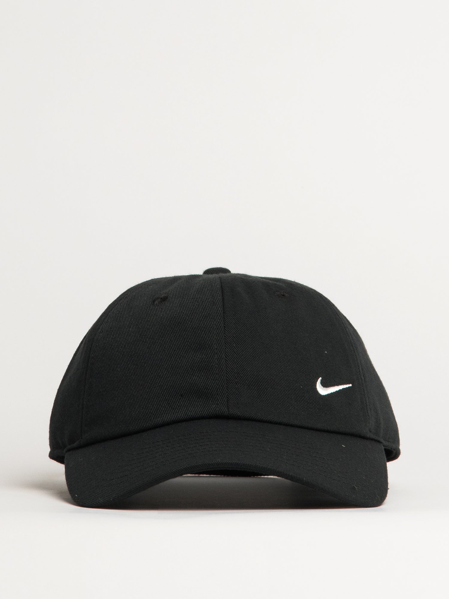NIKE CLUB SWOOSH UNSTRUCTURED CAP - BLACK