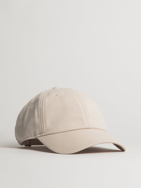 NIKE CLUB SWOOSH UNSTRUCTURED CAP - BROWN