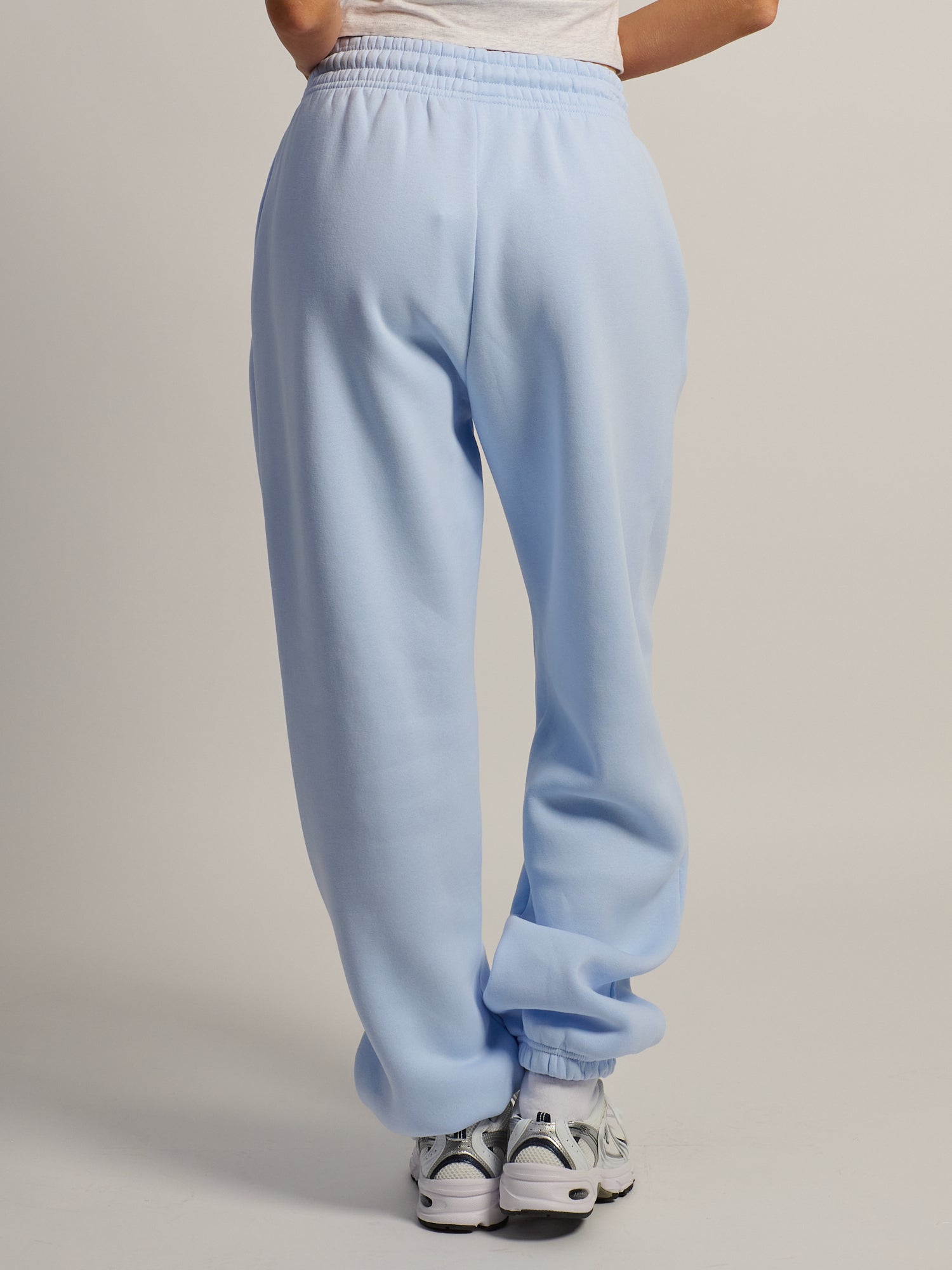 NIKE SPORTSWEAR PHOENIX FLEECE HIGHRISE OVERSIZED PANT - BLUE
