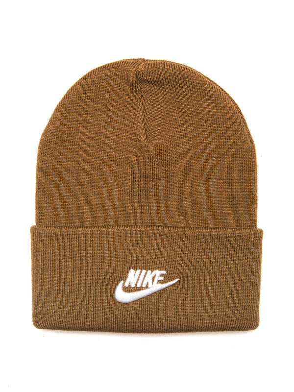 NIKE PEAK BEANIE - BROWN