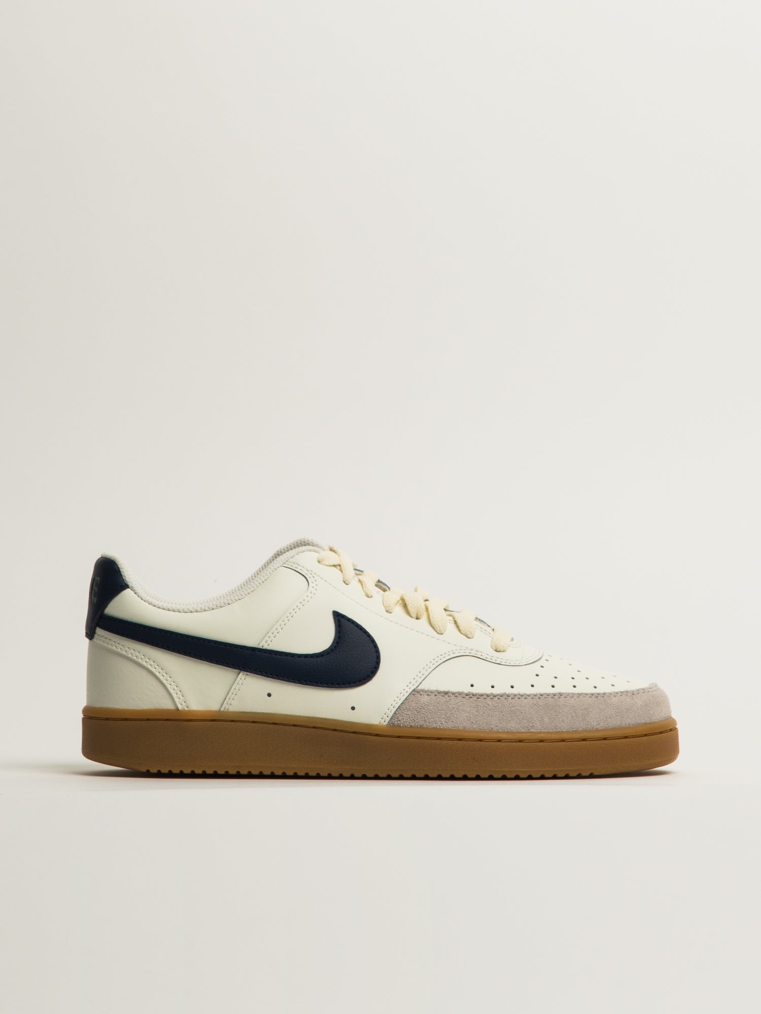 HOMMES NIKE COURT VISION LOW SNEAKER - SAIL/NAVY