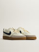 NIKE MENS NIKE COURT VISION LOW SNEAKER - SAIL/NAVY - Boathouse