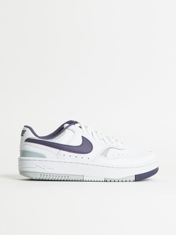 WOMENS NIKE GAMMA FORCE SNEAKER - WHITE/PURE PLATINUM/DAYBREAK