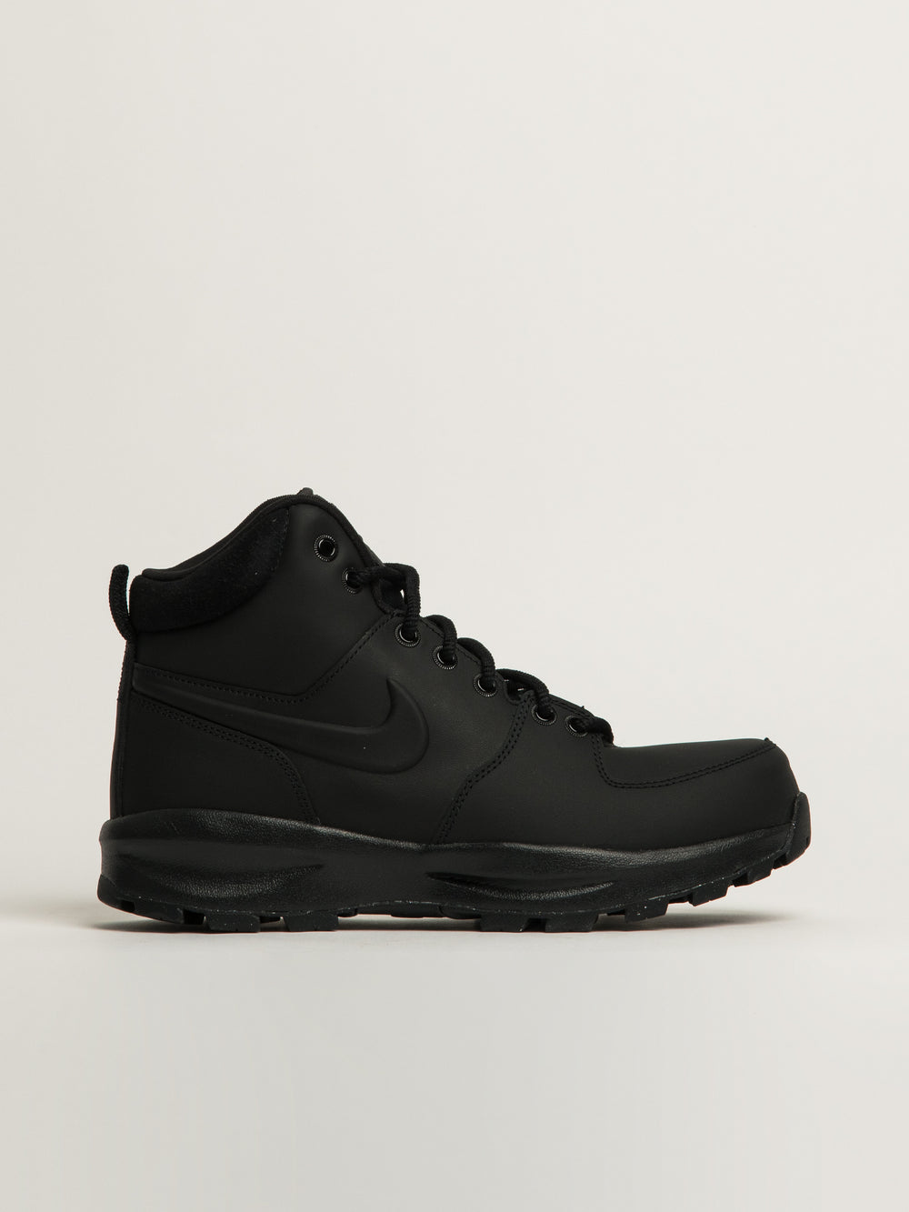 MENS NIKE MANOA LEATHER BOOT - BLACK