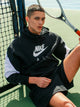 NIKE AIR PULL OVER HOODIE- BLACK