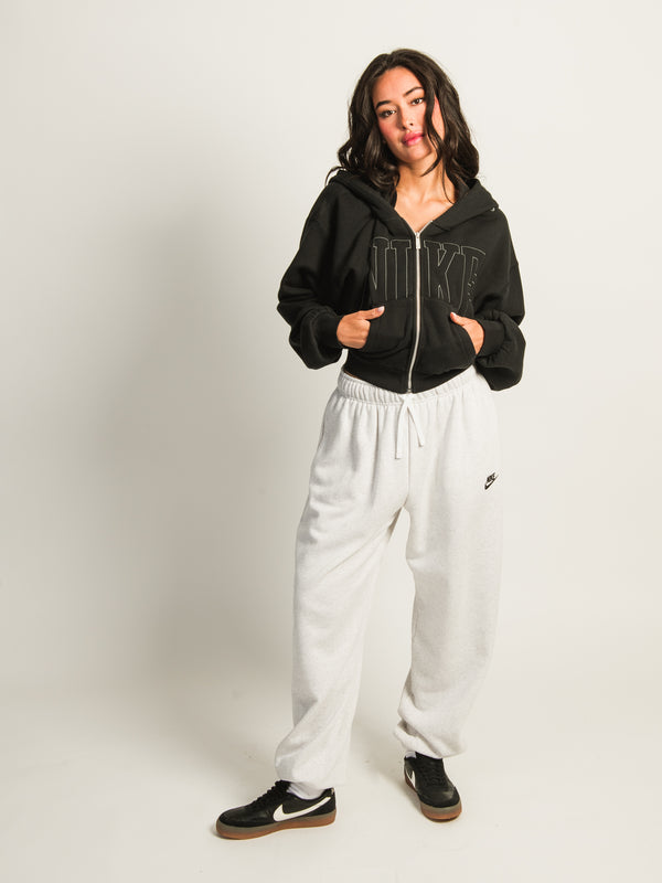 NIKE SPORTSWEAR STREET CROP FULL ZIP HOODIE