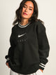NIKE NIKE SPORTSWEAR PHOENIX FLEECE GX OVERSIZED CREWNECK - Boathouse