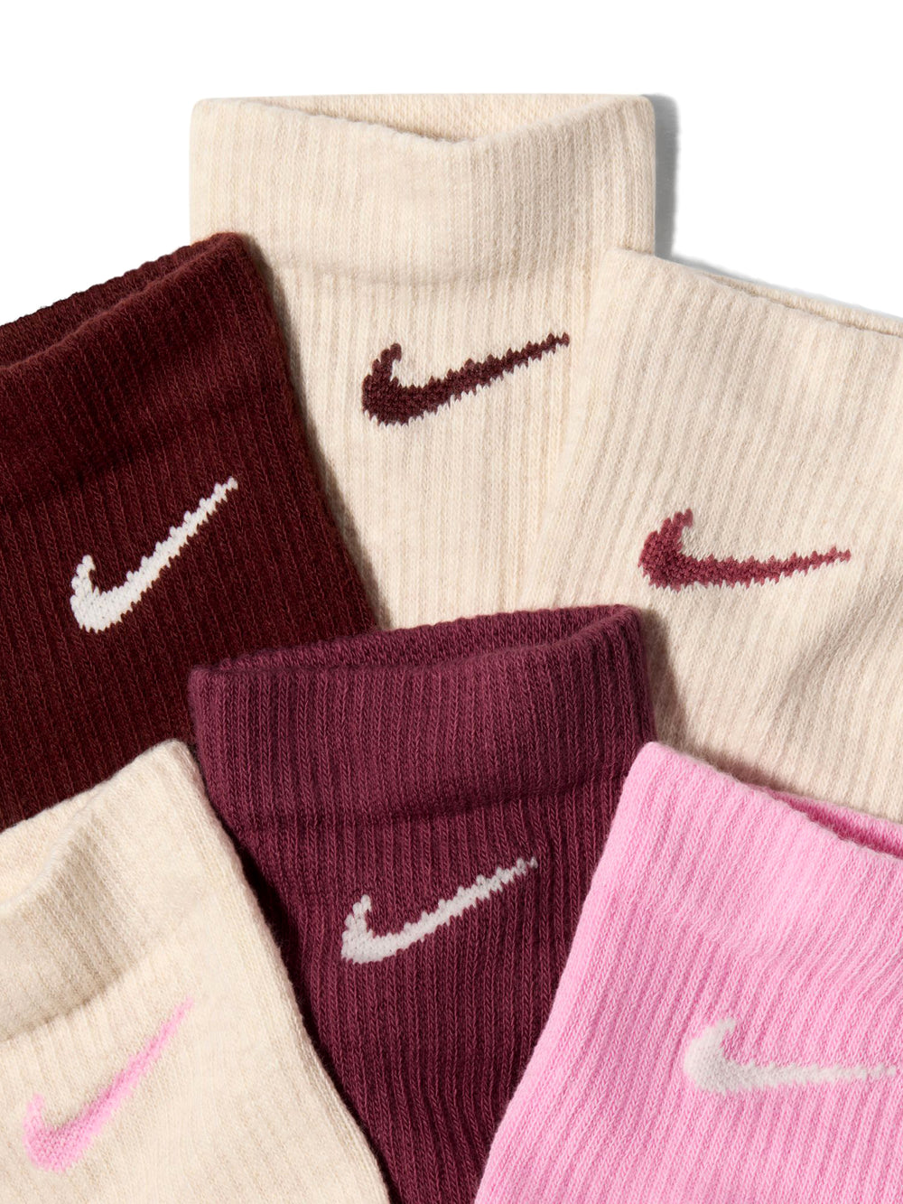 NIKE EVERYDAY CUSHIONED DF 6PK SOCK - MULTI