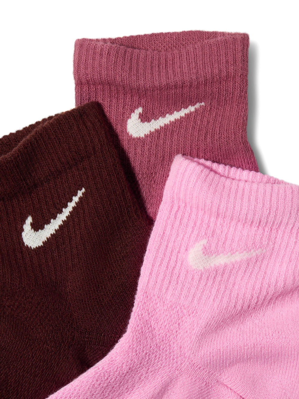 NIKE EVERYDAY CHEVILLE 3 PACK CHAUSSETTES - MULTI
