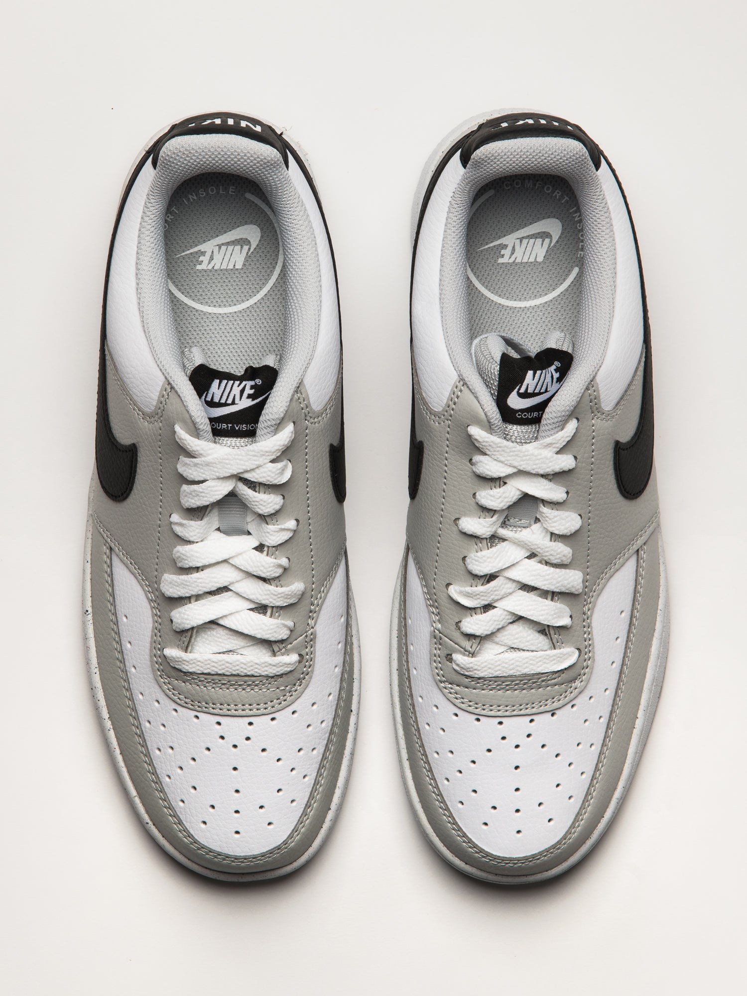 HOMMES NIKE COURT VISION LOW SNEAKER - GREY FOG