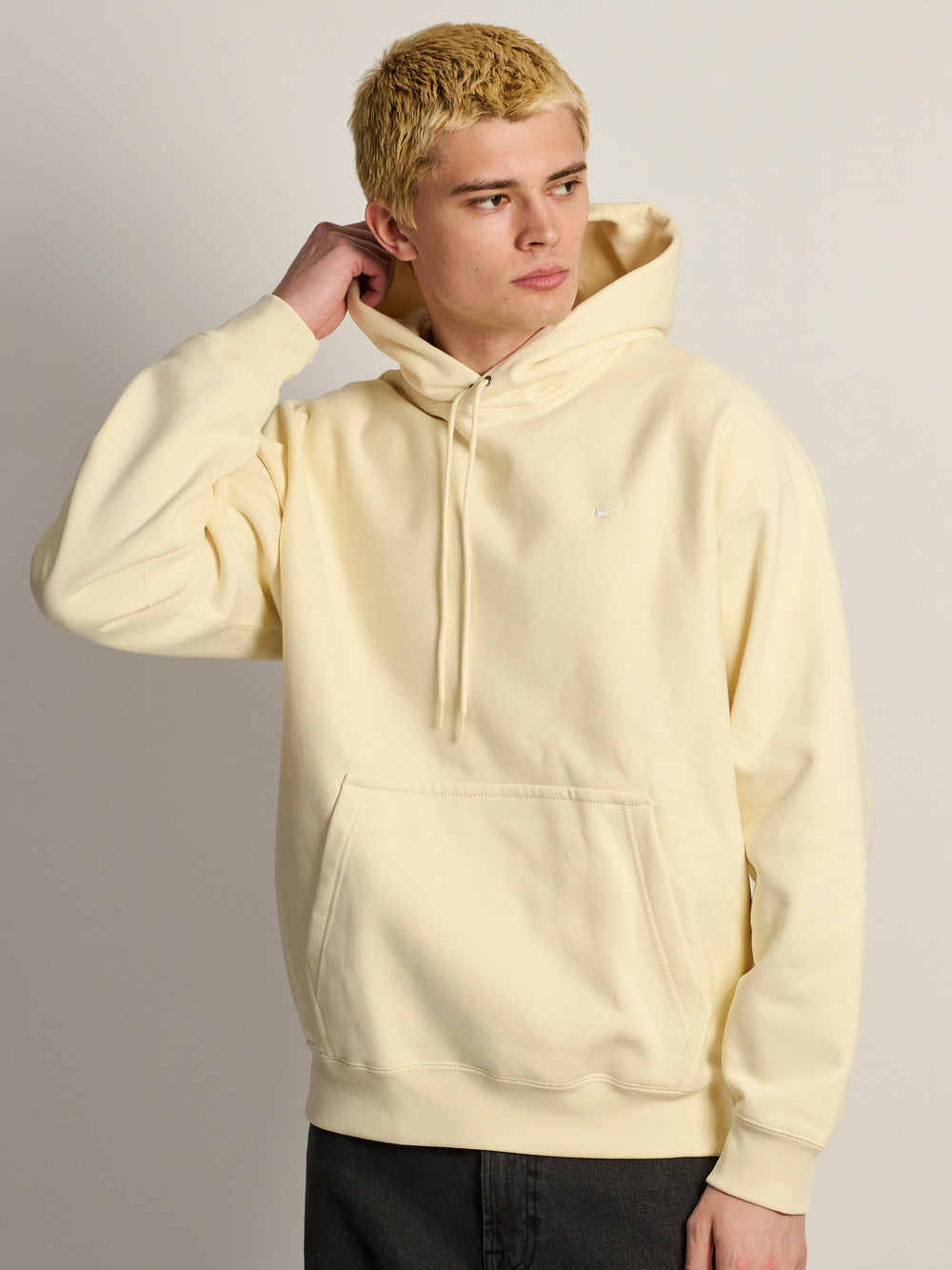 NIKE SWOOSH RELAXED HODDIE - COCONUT