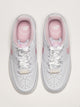 NIKE WOMENS NIKE COURT VISION LOW SNEAKER - WHITE/PINK - Boathouse