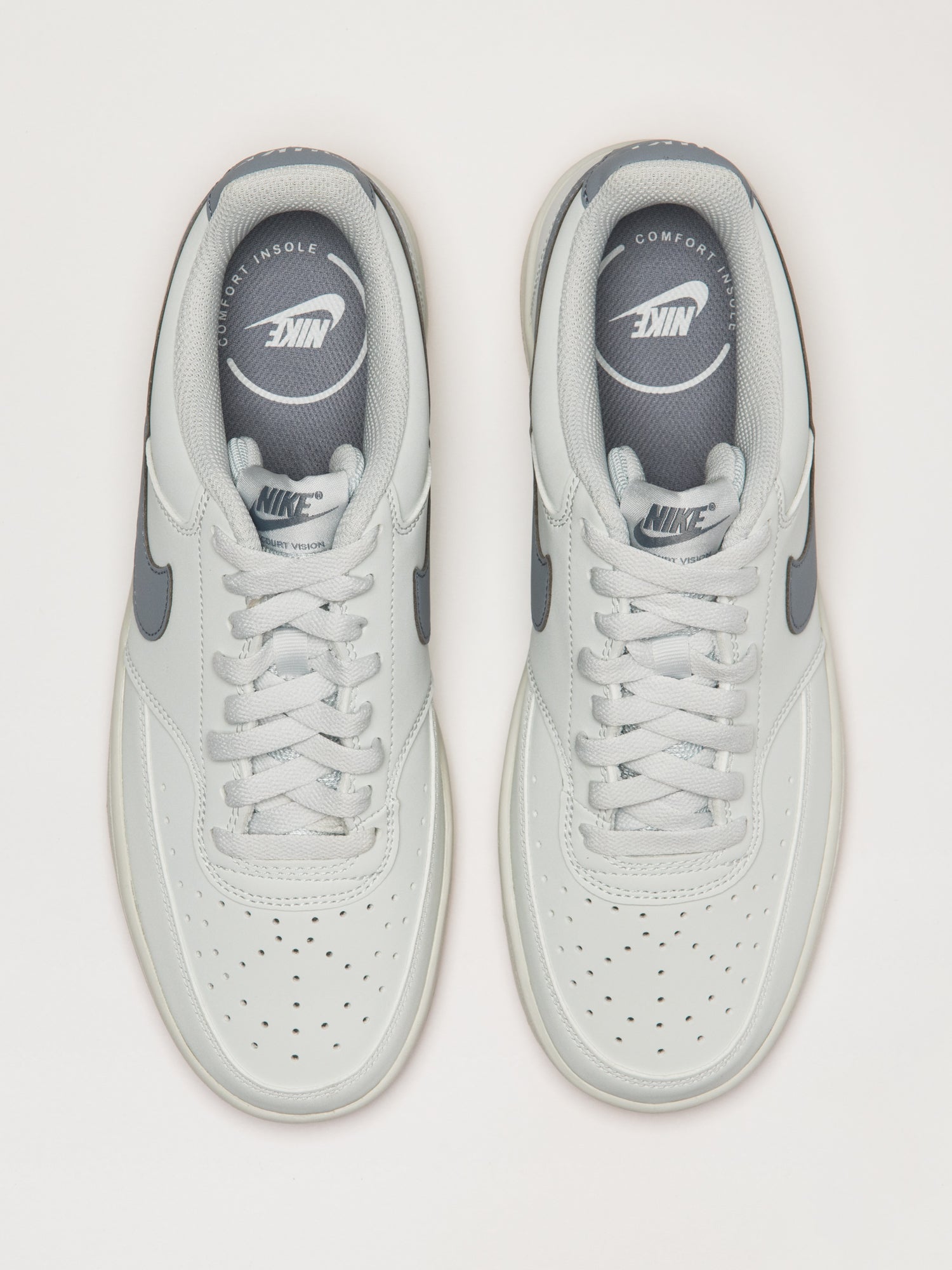 NIKE COURT VISION LO 2V NB SNEAKER - WHITE