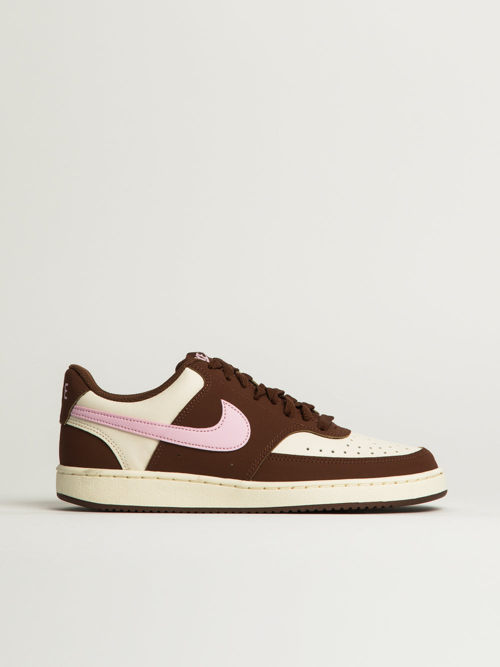 WOMENS NIKE COURT VISION LOW SNEAKER - BROWN