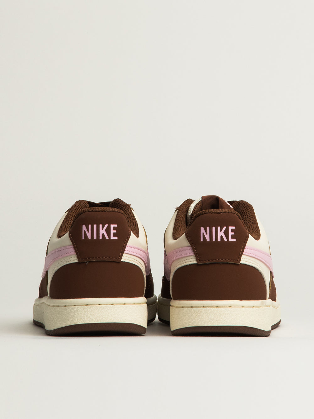 WOMENS NIKE COURT VISION LOW SNEAKER - BROWN