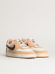 NIKE WOMENS NIKE COURT VISION LOW SNEAKER - TAN - Boathouse