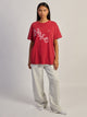 NIKE T-SHIRT TOUGH ROUGE