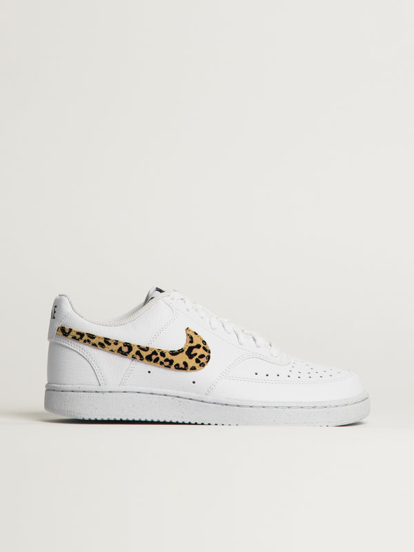 WOMENS NIKE COURT VISION LOW NEXT NATURE SNEAKER - WHITE