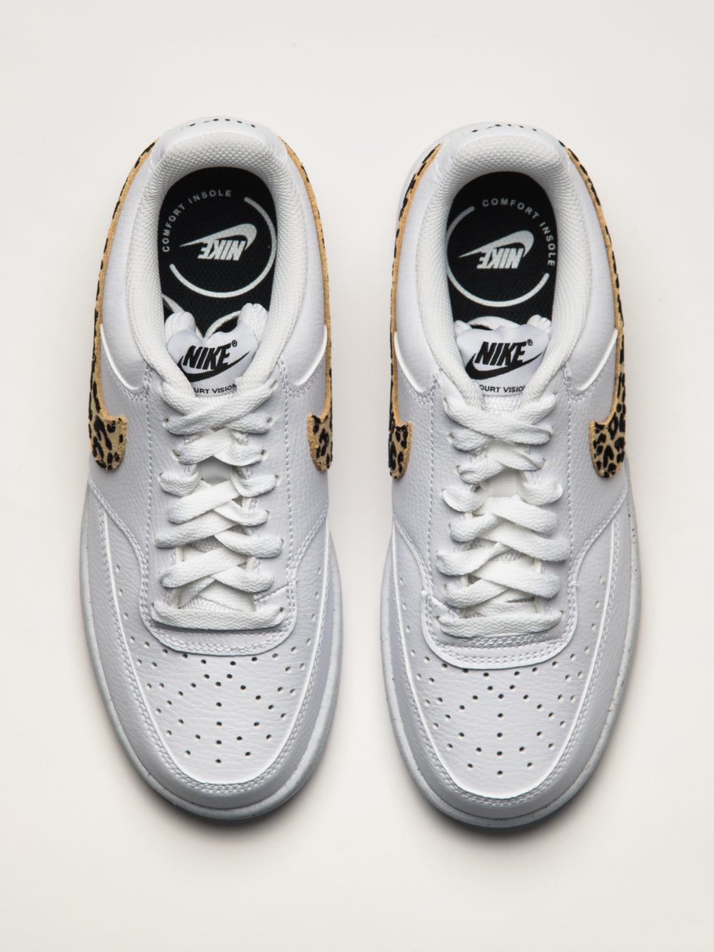 WOMENS NIKE COURT VISION LOW NEXT NATURE SNEAKER - WHITE