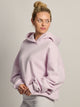 NIKE STDO FLEECE OVERSIZED PULL OVER HOODIE - LILAC