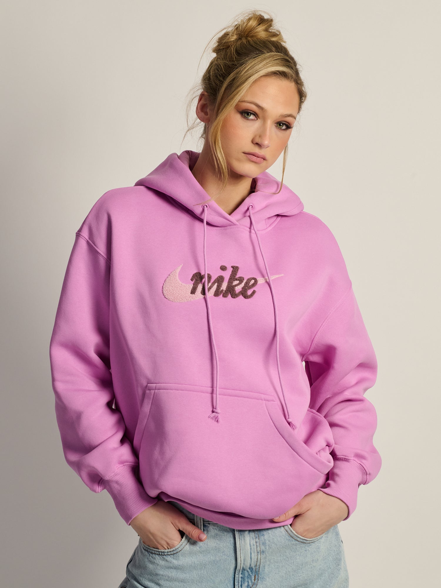 NIKE SPORTSWEAR PHOENIX FLEECE OVERSIZED LOGO HOODIE