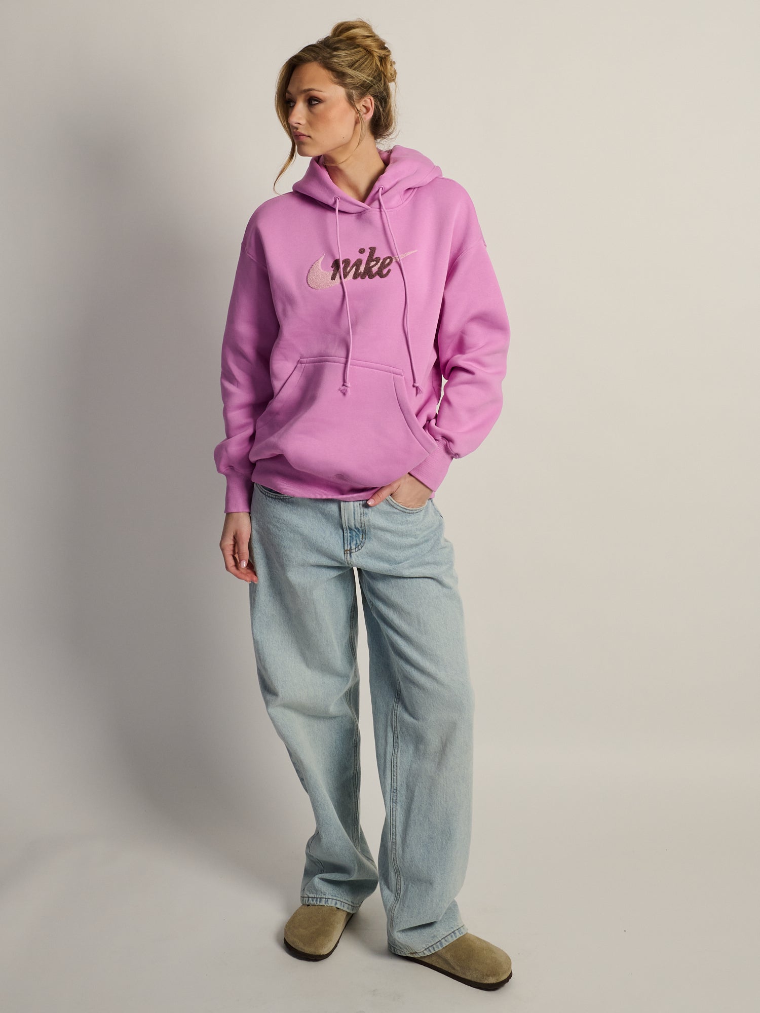 NIKE SPORTSWEAR PHOENIX FLEECE OVERSIZED LOGO HOODIE