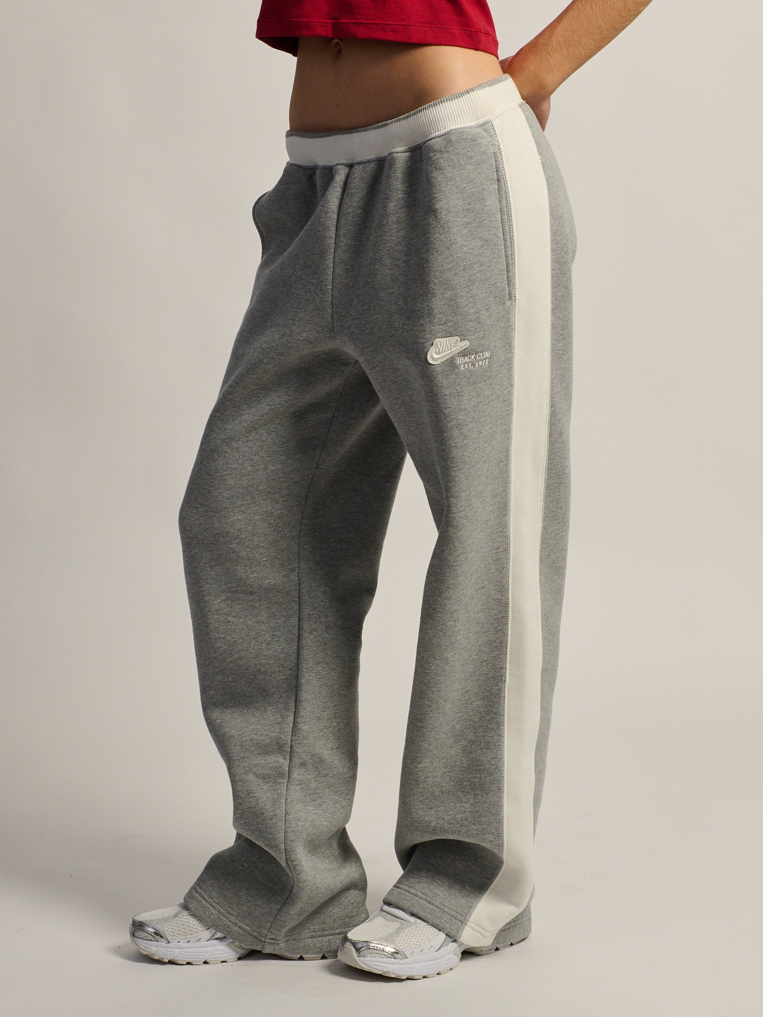 NIKE STUDIO FLEECE TRACK PANT